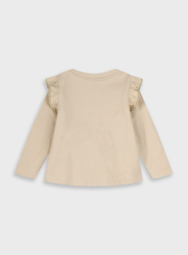 Children's Offwhite Blouse For Girl Energiers