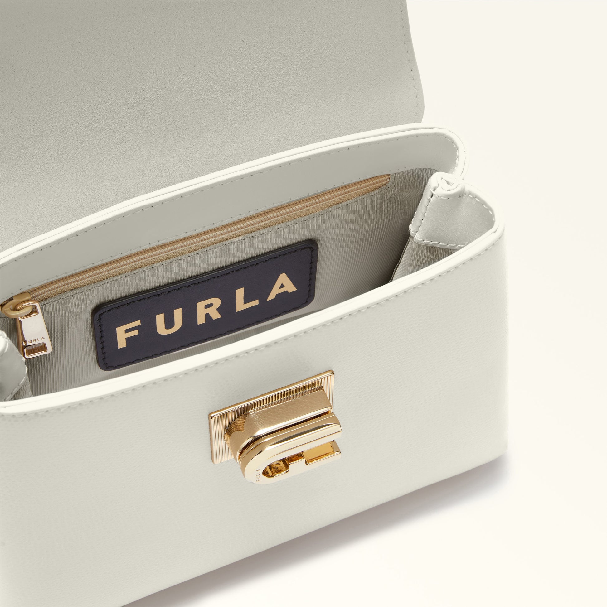 Top Handle Aco-Furla 1927 Panna