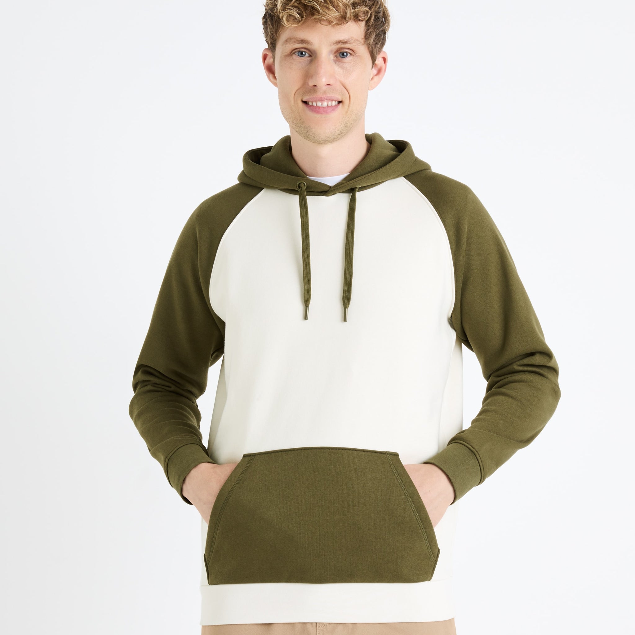 FEBLOCOS KHAKI SWEATER - Celio lebanon