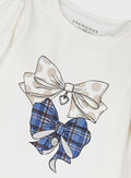 Children's Offwhite Blouse For Girl