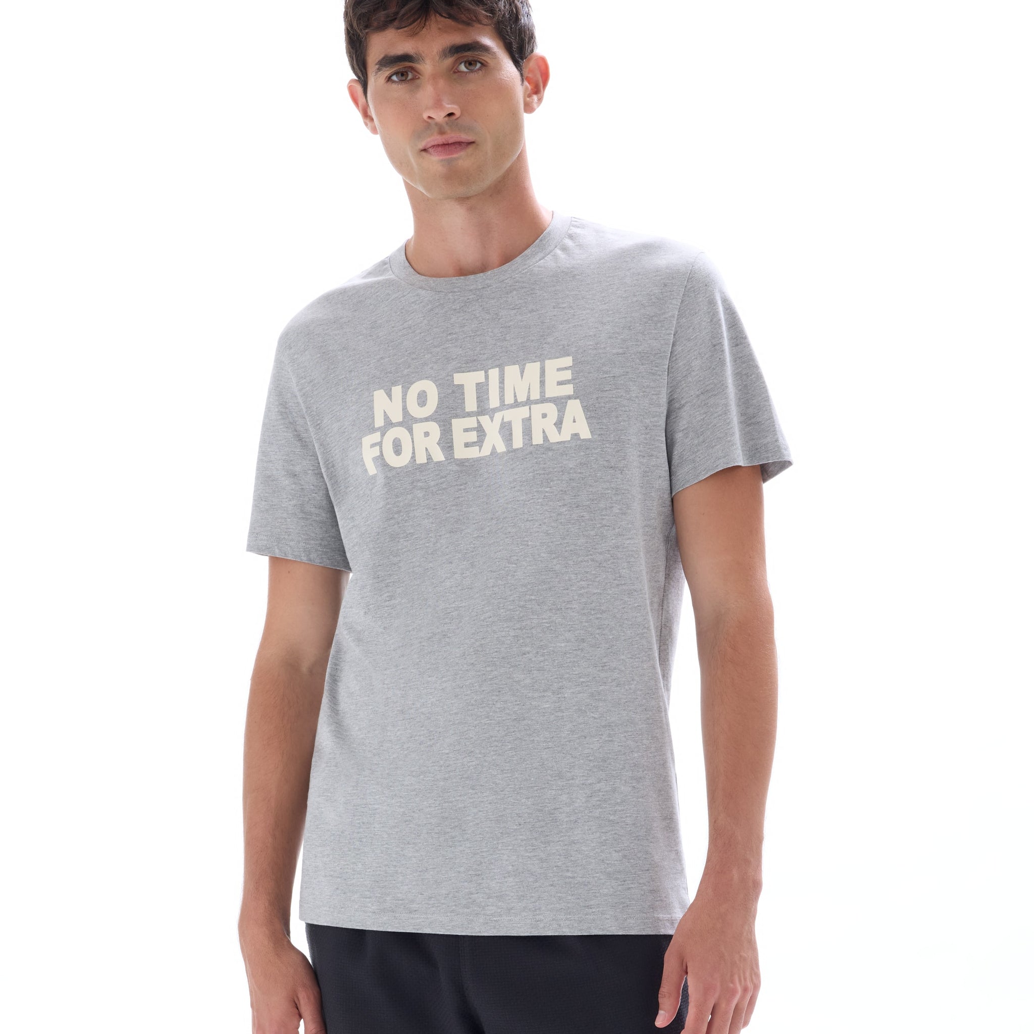 MEXCRITI GREY MEL SS TSHIRT - Celio lebanon