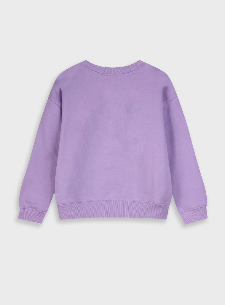 Children's Purple Blouse Fleece For Girl