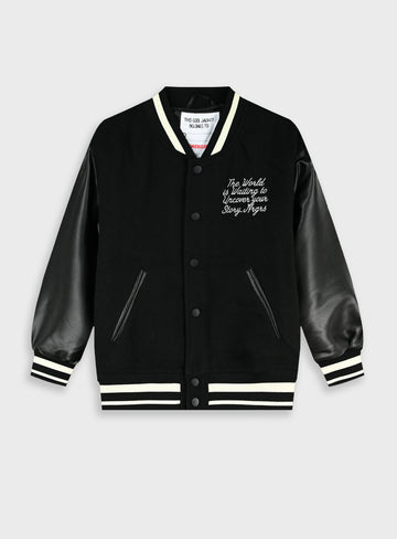 Boy Outdoor Clothing Or Coat - Black