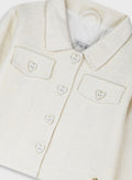 Beige Jacket for Girls