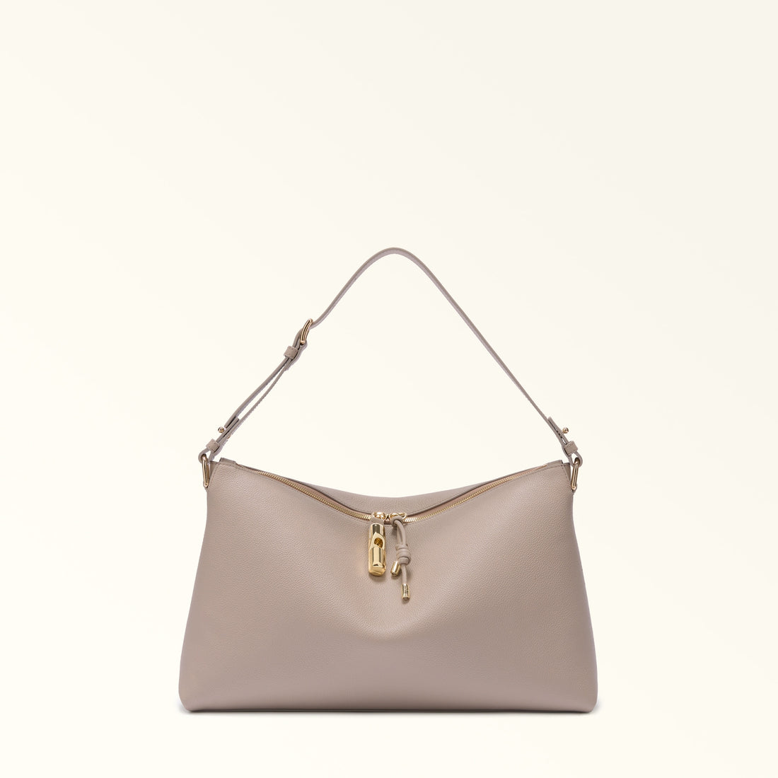Furla Debby M Shoulder Bag Soft in White - Bags 