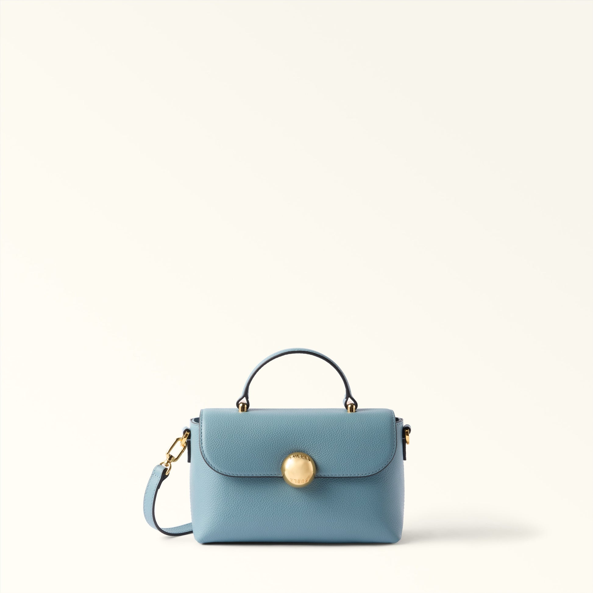 Furla Moonlight Mini Top Handle in Blue - Bags 