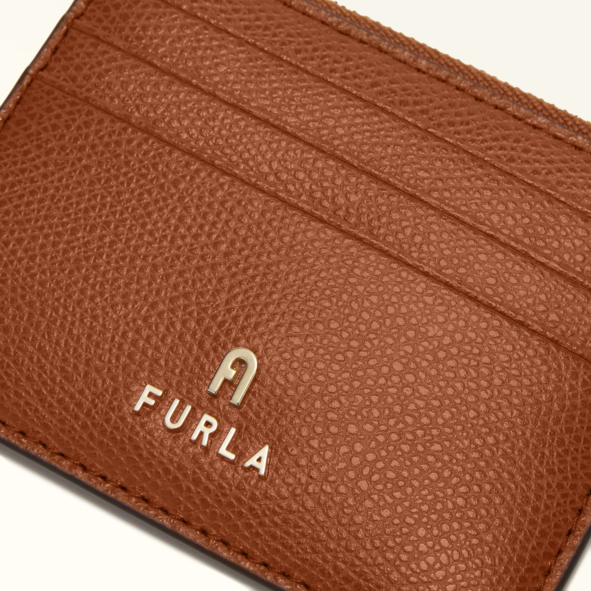 Furla Camelia S Card Case Small Goods In Leather