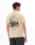 Beige Short Sleeves Tshirt - Celio Lebanon