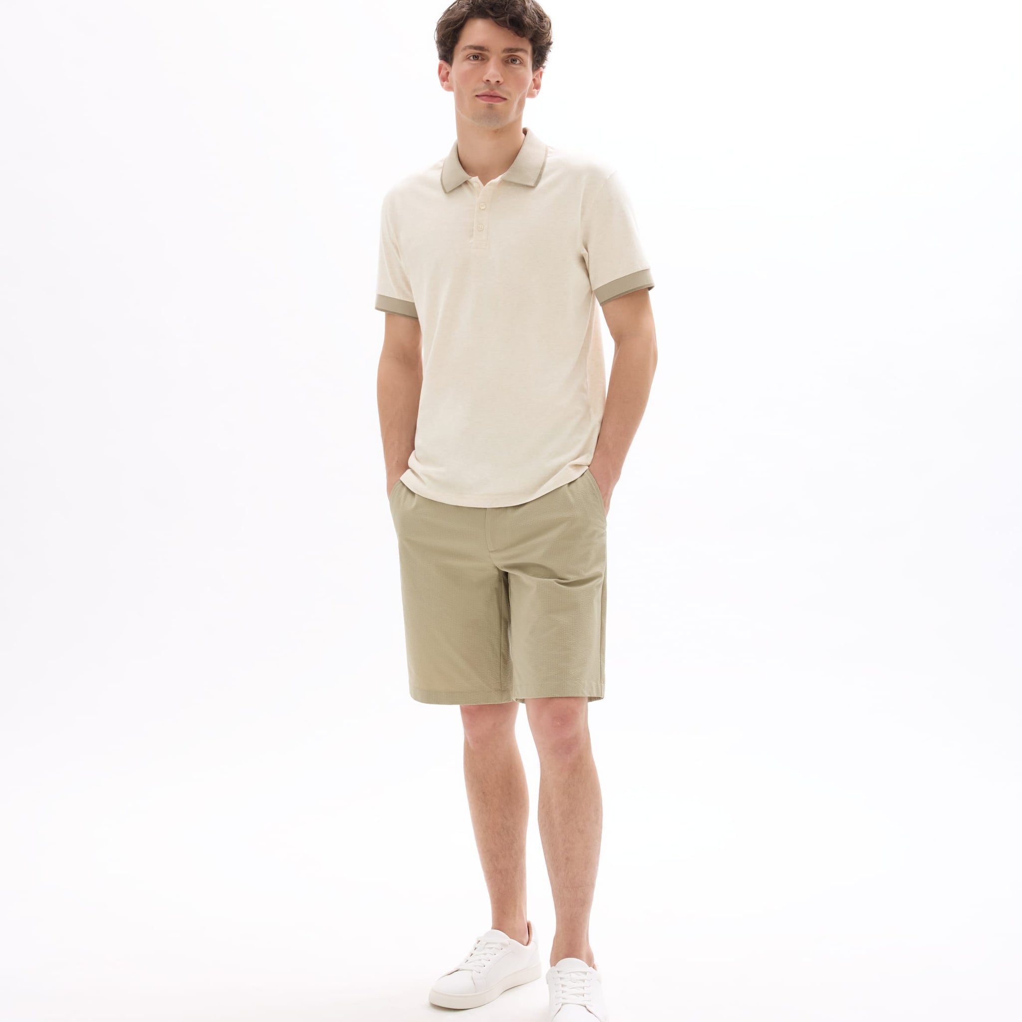 sand mel Short sleeves Polo