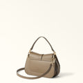 Furla Flow Mini Top Handle in Grey - Bags 