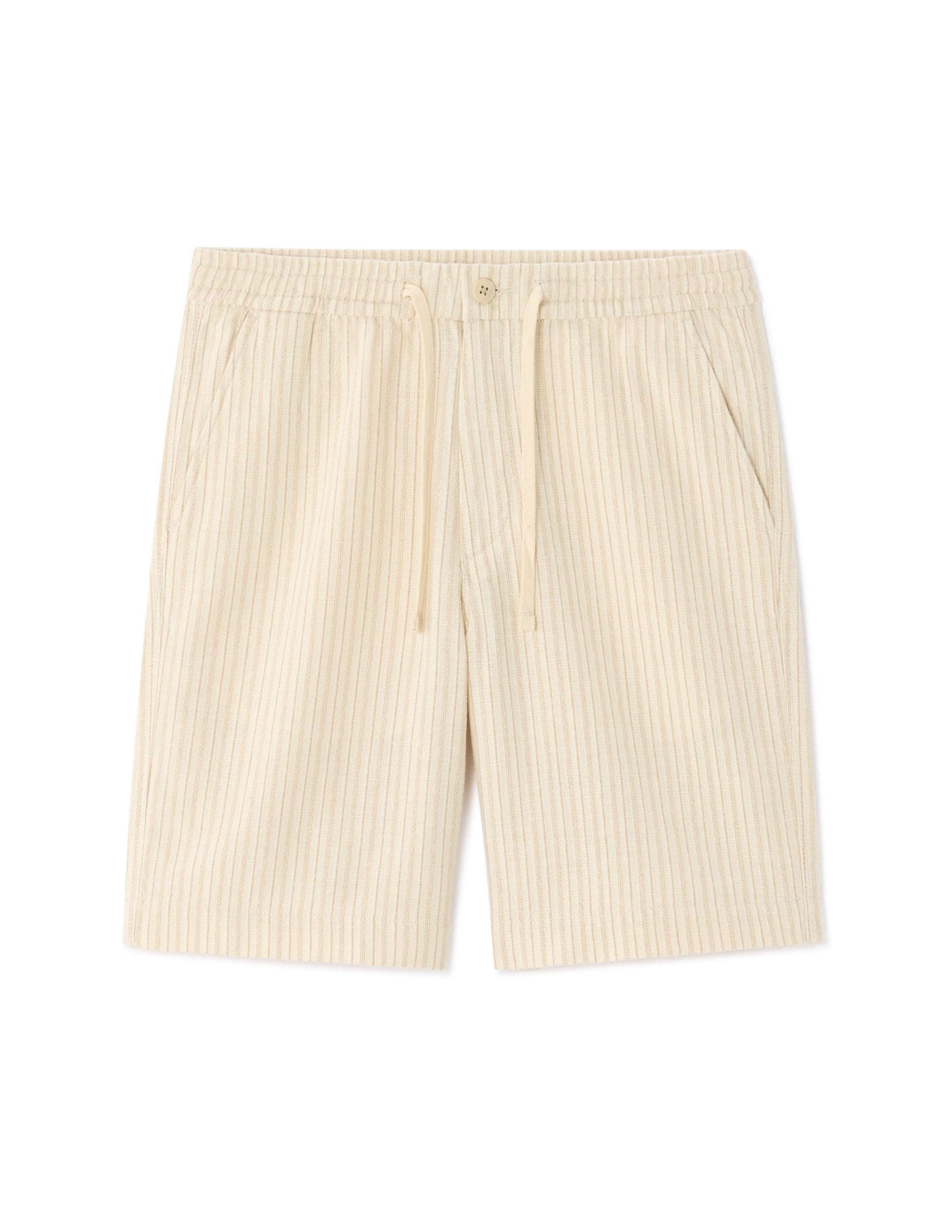 Striped Knitted Bermuda Shorts Celio