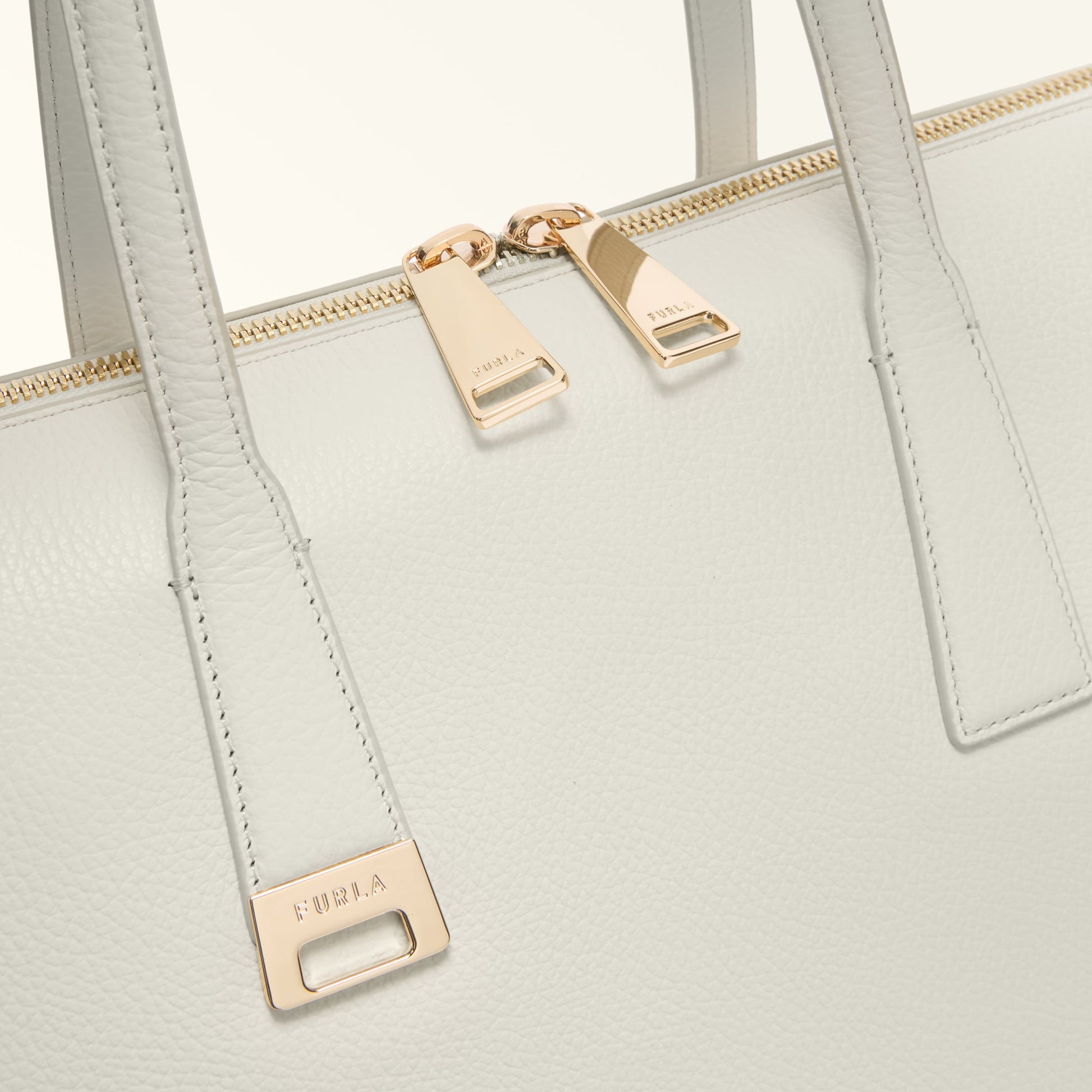 Furla Olivia L Tote in White - Bags 