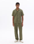 Relaxed Fit Pants<br>100% Cotton Jacquard Celio