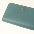 Furla Camelia M Compact Wallet in Green - Wallets 