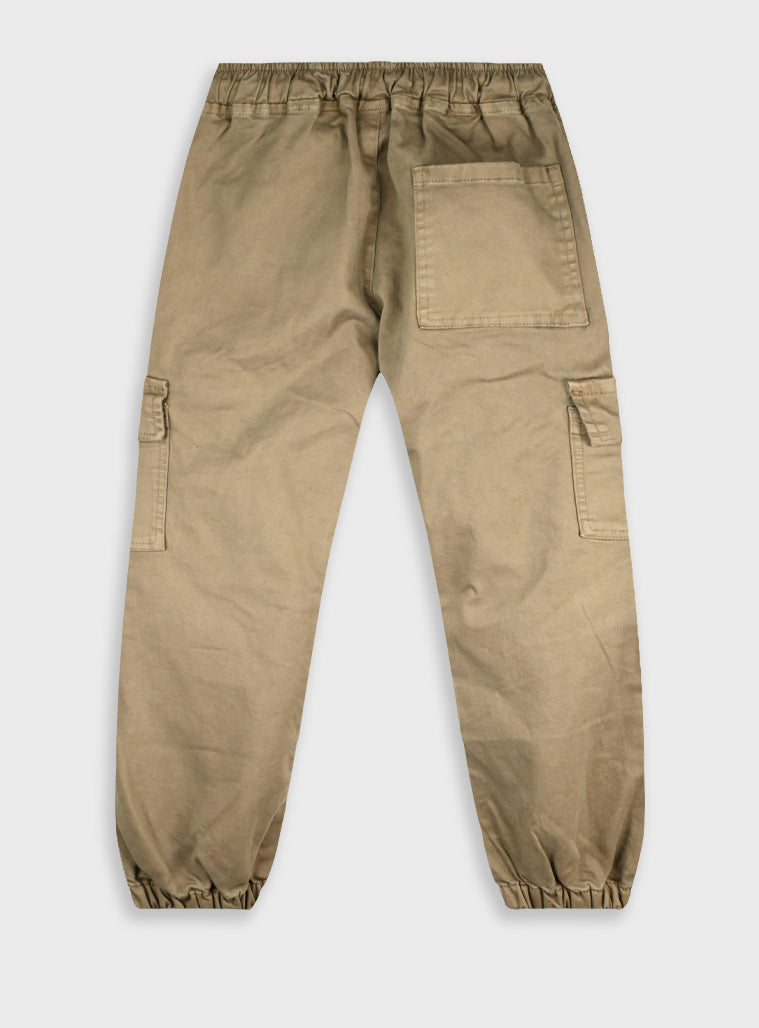 Cotton Boy Trousers - Chocolate