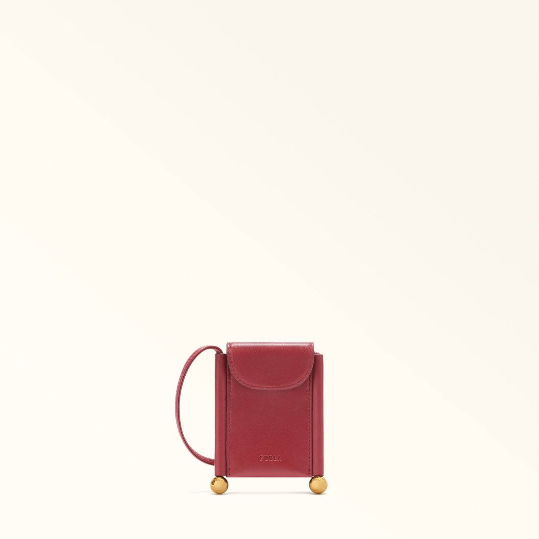 Furla Sfera Soft S Card Case Small Goods In Leather