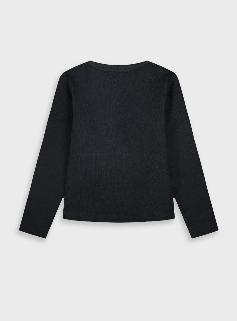Black Blouse for Girls