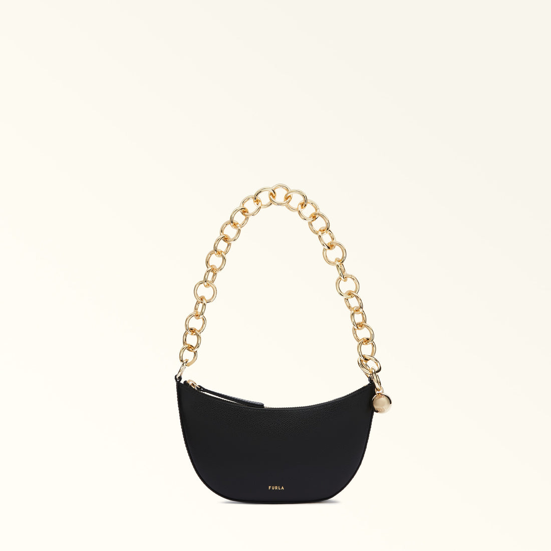 Shoulder Bag Furla Sfera Nero