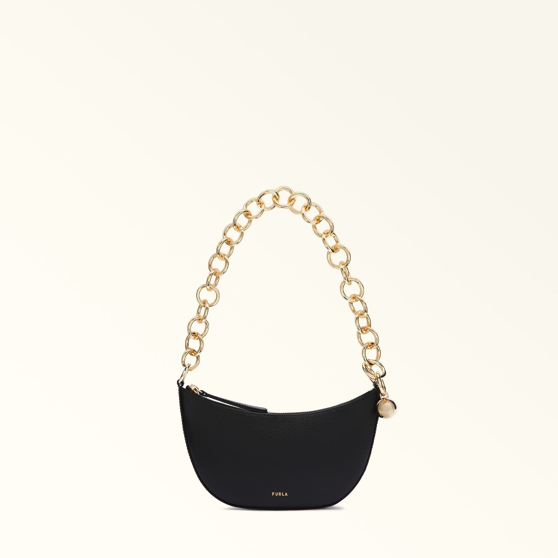 Shoulder Bag Furla Sfera Nero