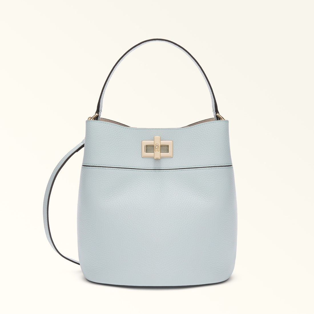 Furla Amelia M Bucket Bag in Green - Bags 