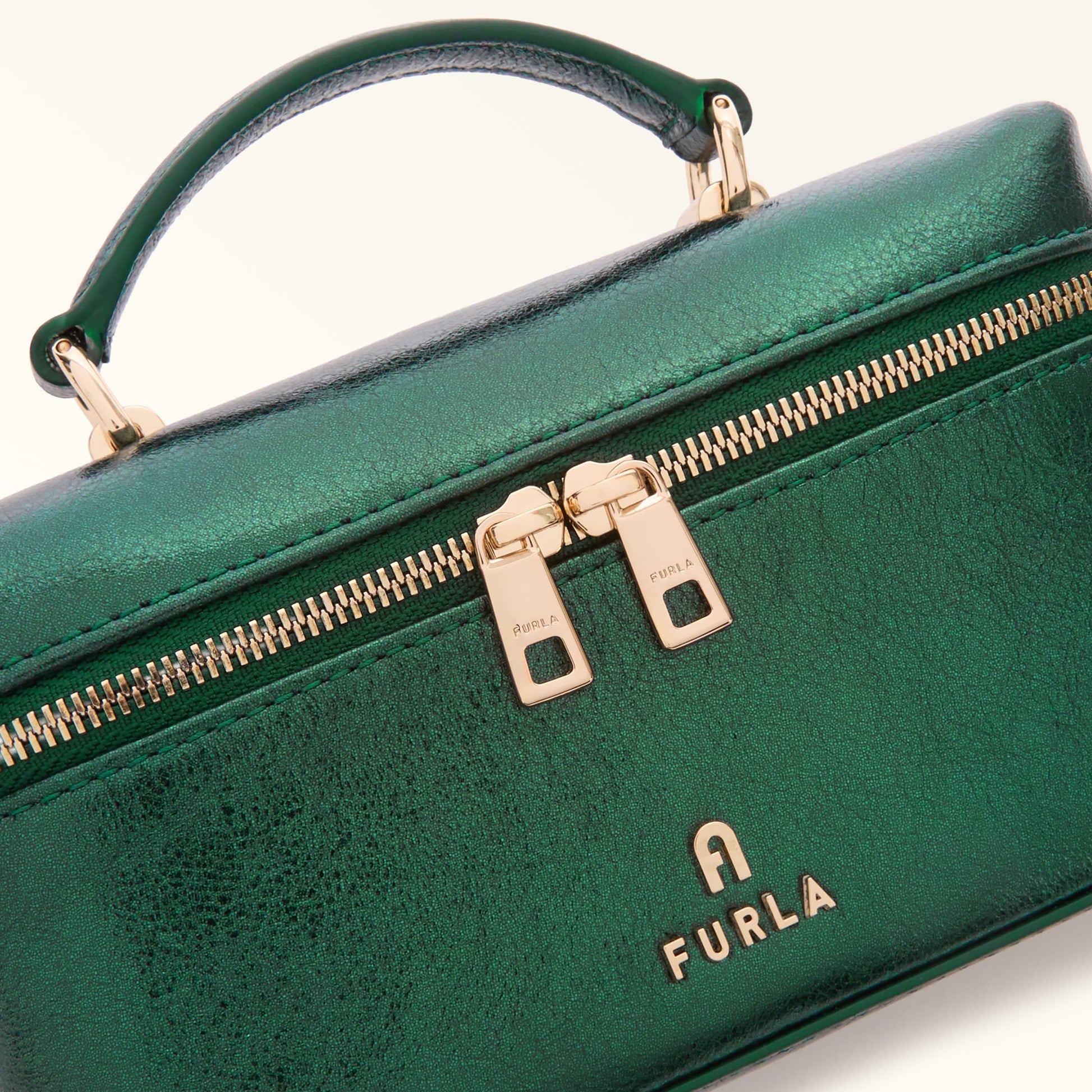 Furla Camelia Micro Crossbody Bag In Leather