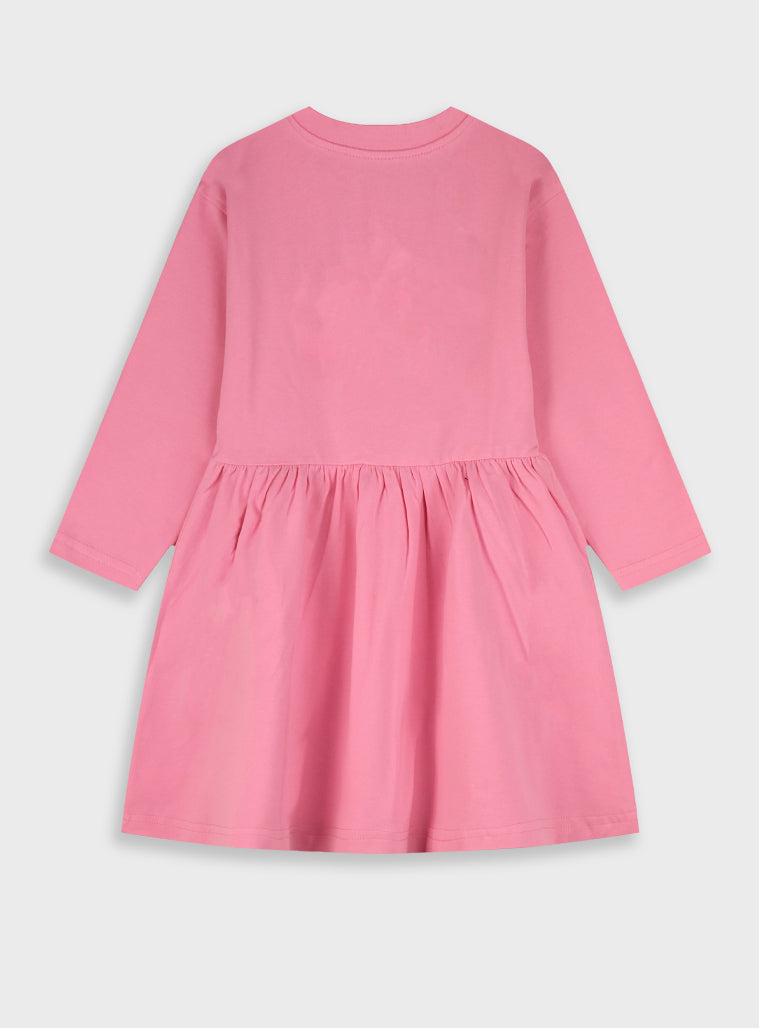 Cotton Girl Dress - Strawberry
