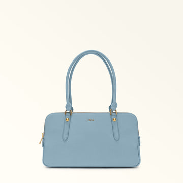 Furla Giulia M Boston  Bag In Leather