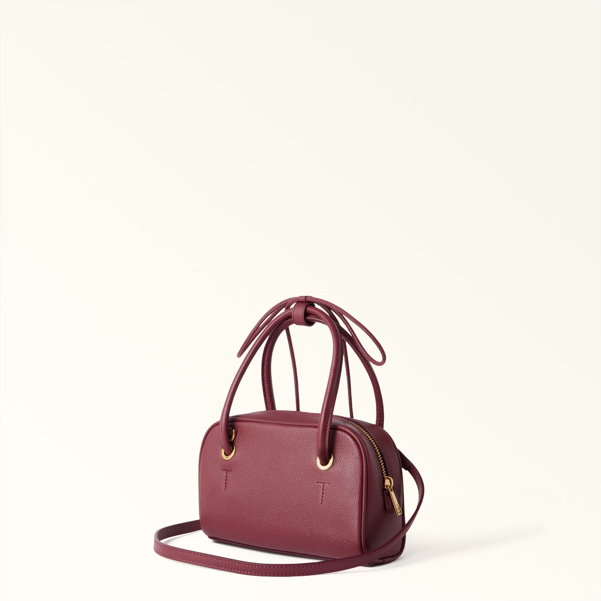 Furla Poppy Mini Dome in Red - Bags 