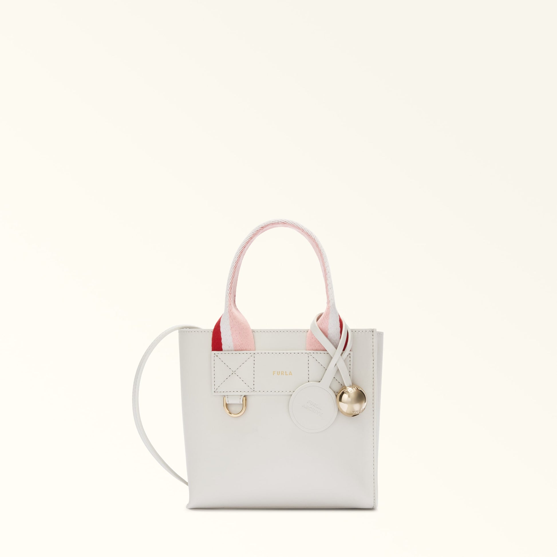 Furla Divide It Mini Tote in White - Bags 