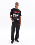 Celio Cotton T-Shirt - Black