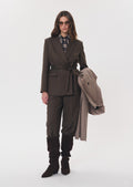 Virginie vest in brown by Tara Jarmon
