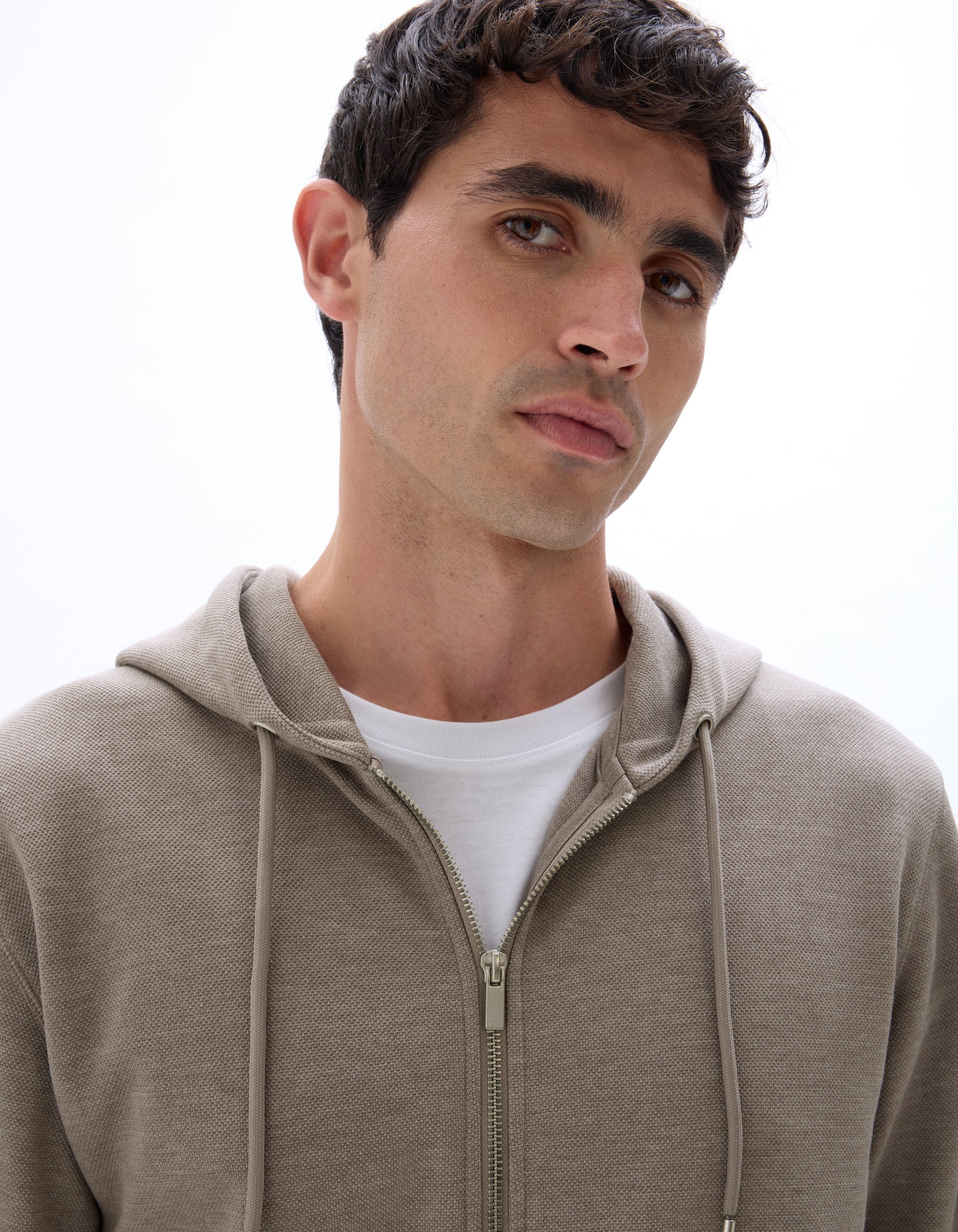 Heather Taupe Vest - Celio Lebanon
