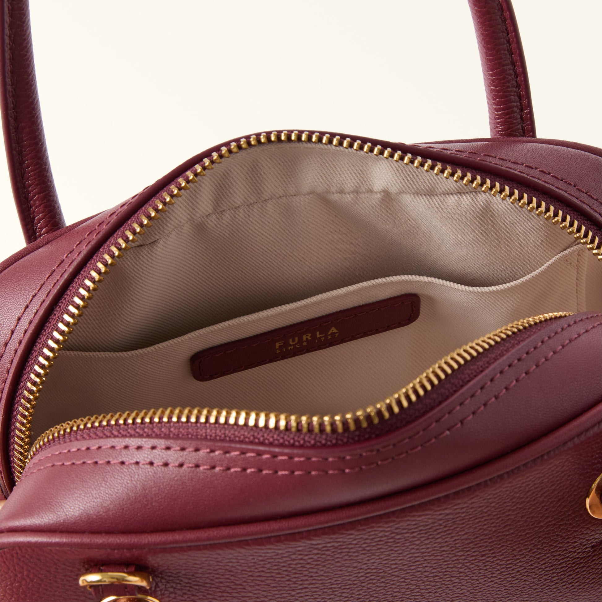 Furla Poppy Mini Dome in Red - Bags 