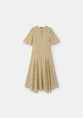 Risha dress in vanilla by Tara Jarmon