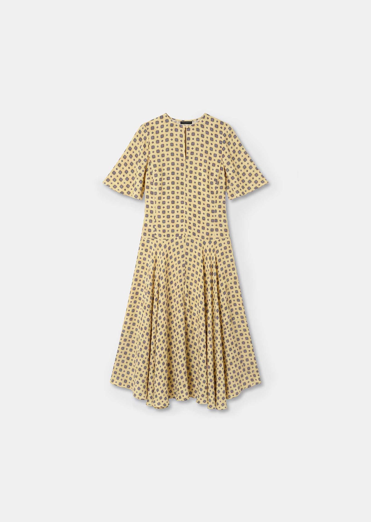 Risha dress in vanilla by Tara Jarmon