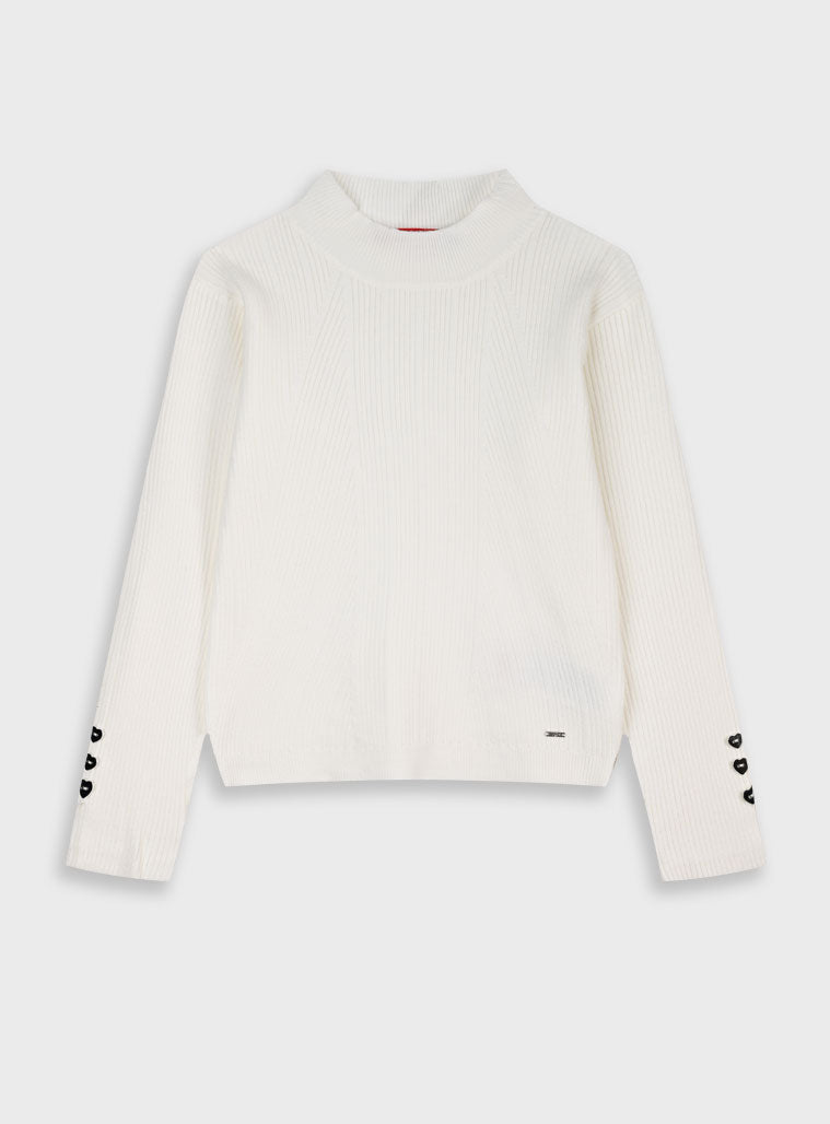 Children's Offwhite Blouse For Girl