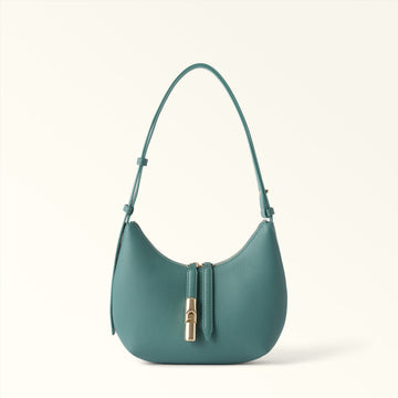 Furla Goccia S Shoulder Bag in Green - Bags 
