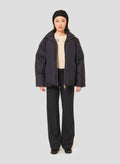 Dune matte midnight blue down jacket by Tara Jarmon Lebanon