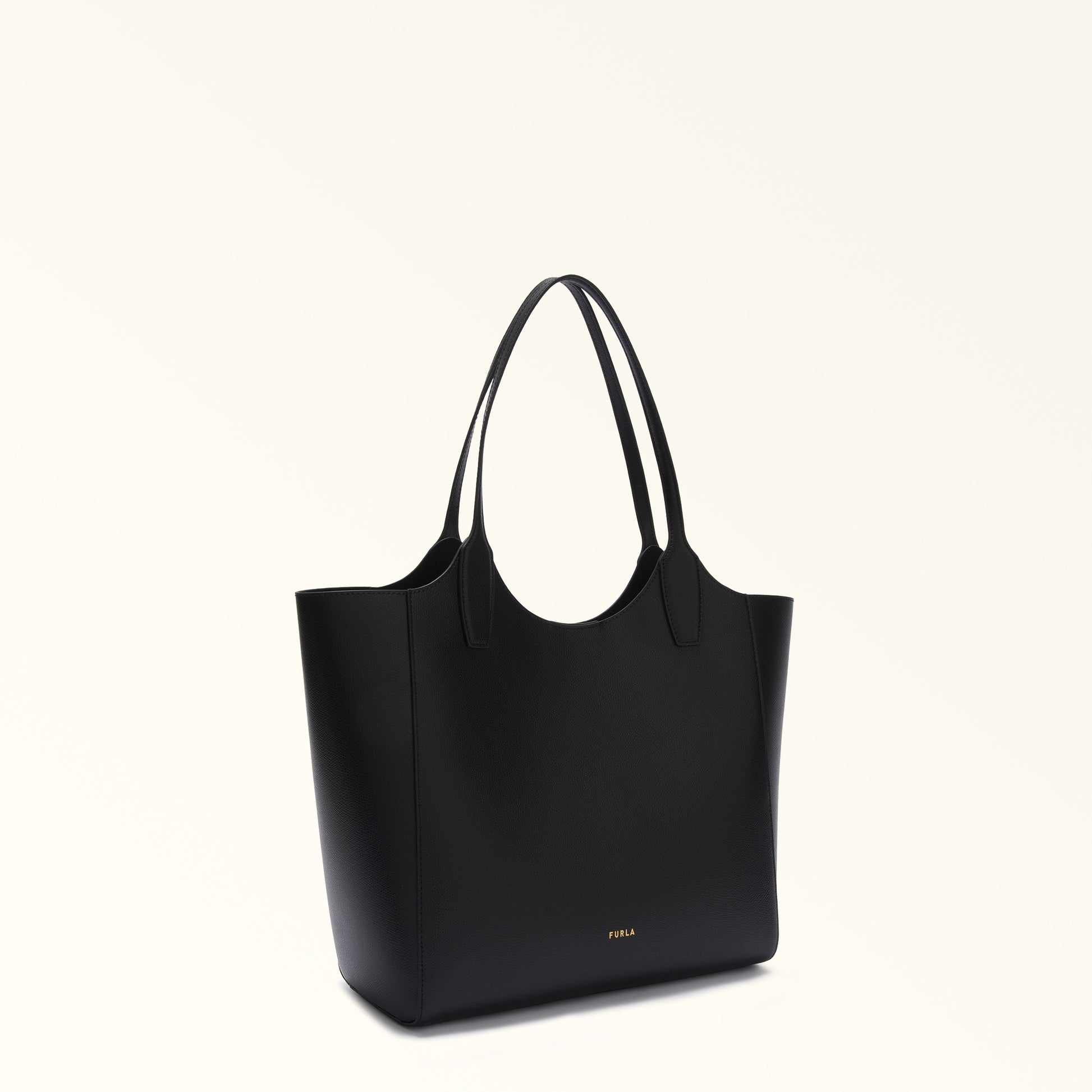 Furla Lea M Tote in Black - Bags 