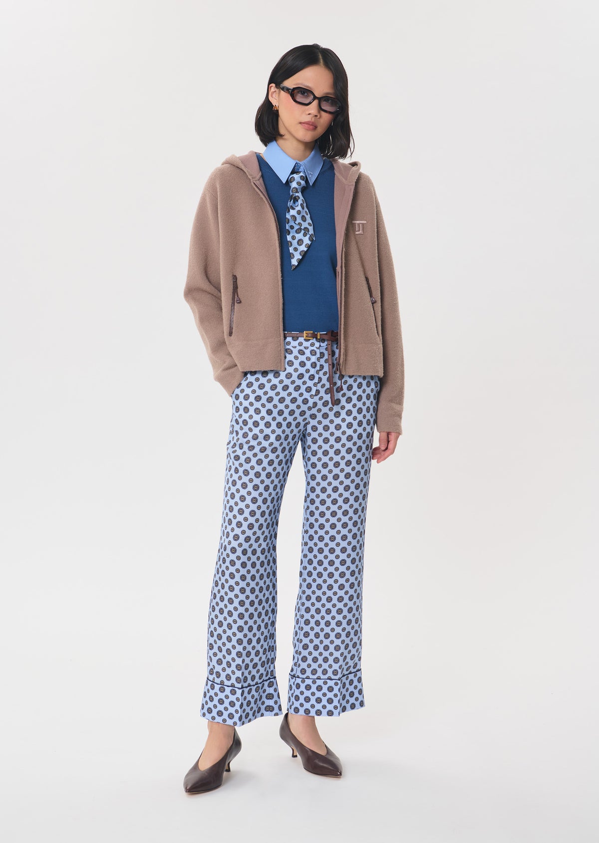 Paoline sweater in denim blue by Tara Jarmon