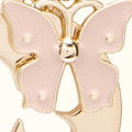 Furla Crystal Keyring Butterfly in Pink - Charms 