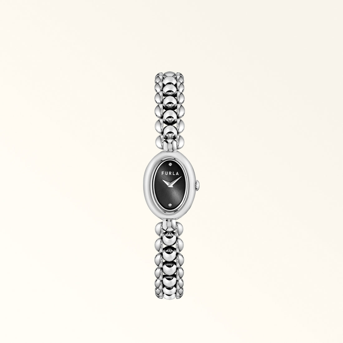 Furla Delizia Oval Case Watch 26X20Mm in Black - Watches 