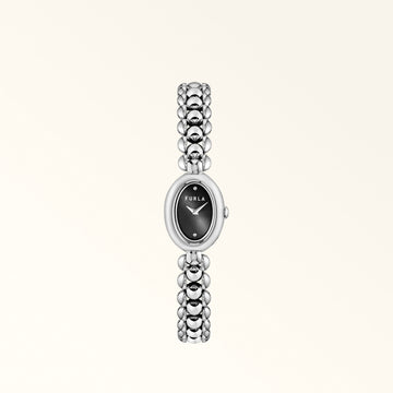 Furla Delizia Oval Case Watch 26X20Mm in Black - Watches 