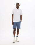 optical white Short sleeves Polo