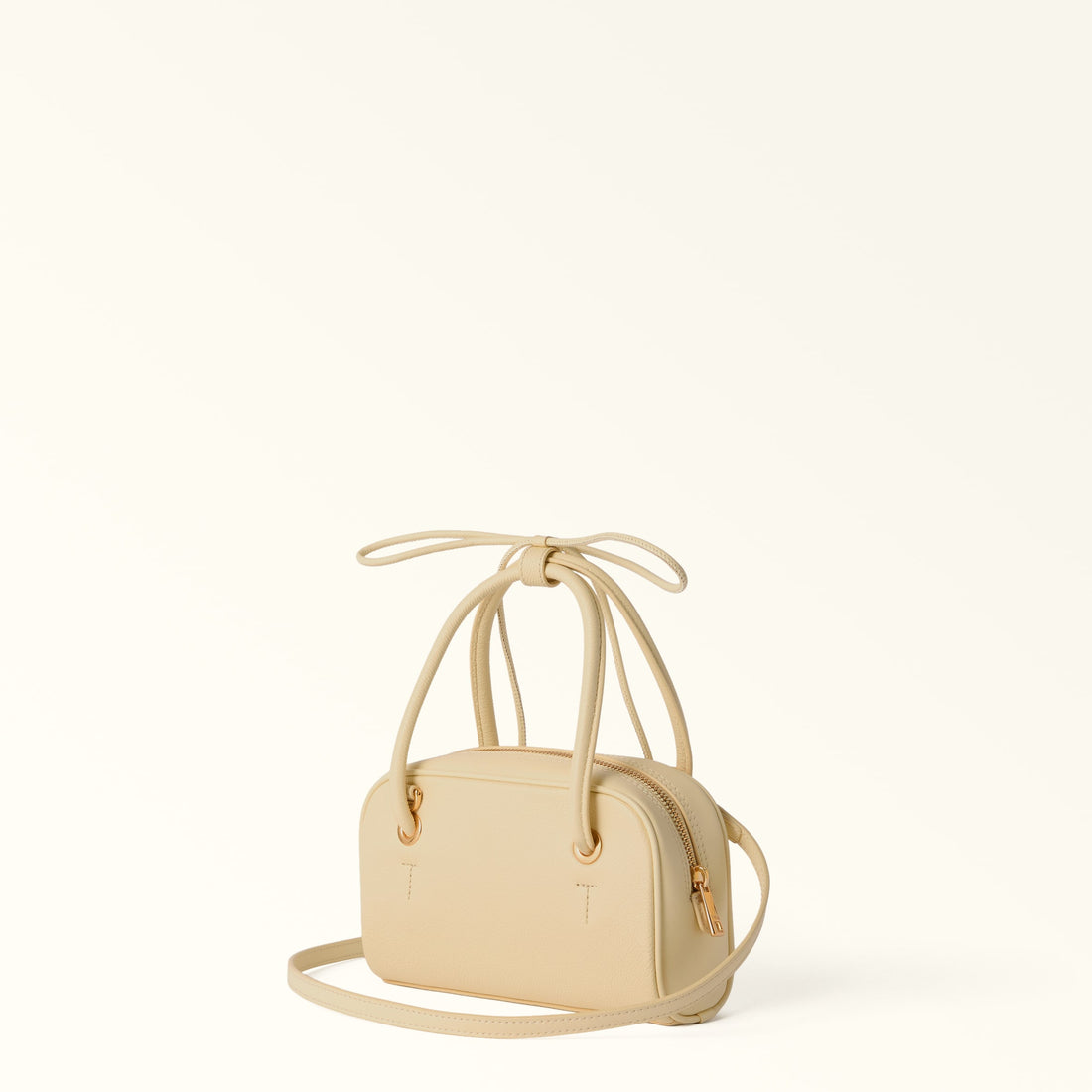 Furla Poppy Mini Dome in White - Bags 