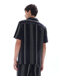 Black Short Sleeves Shirt - Celio Lebanon