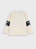 Children's Offwhite Blouse For Boy