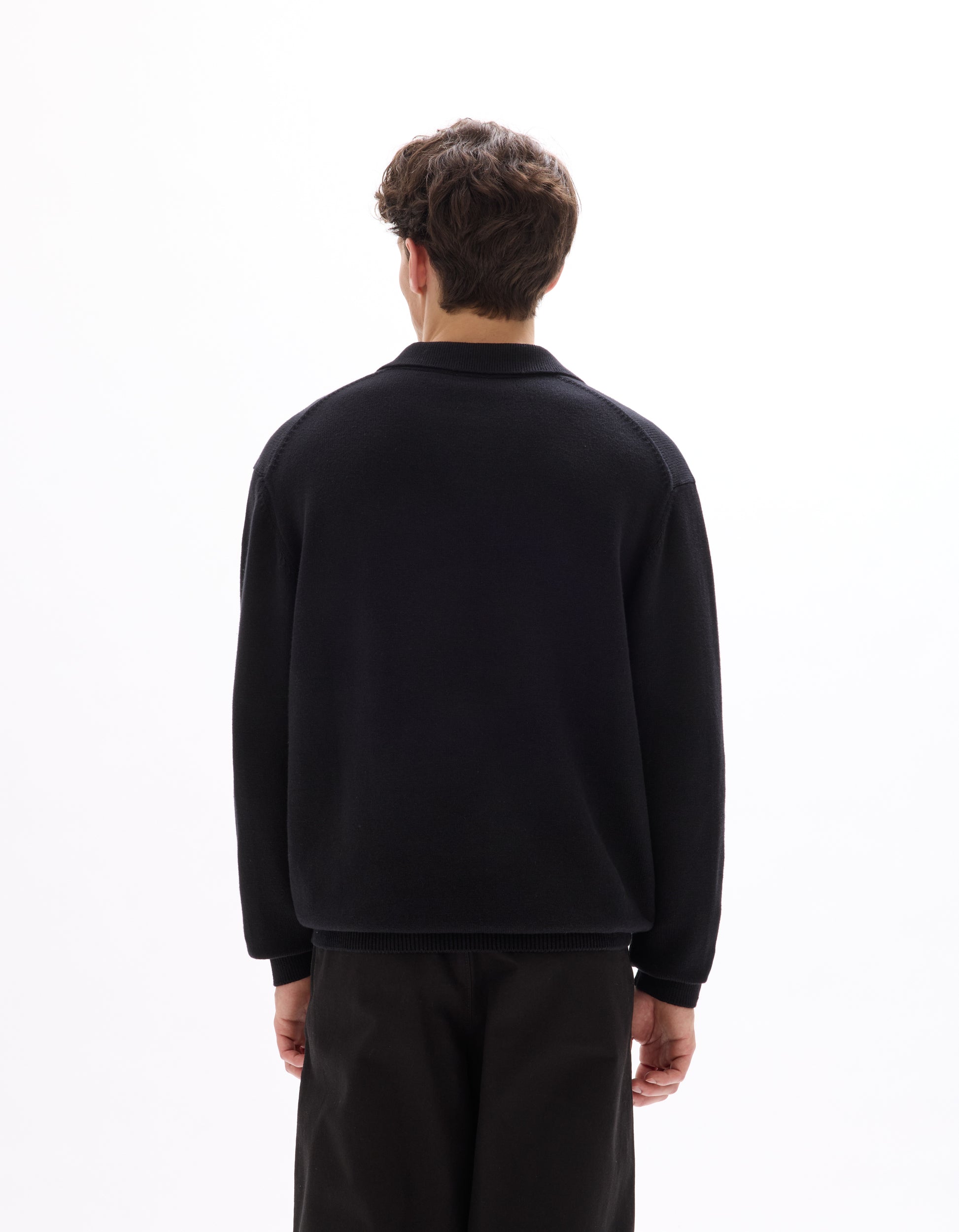 Black Crew Neck Jumper - Celio Lebanon