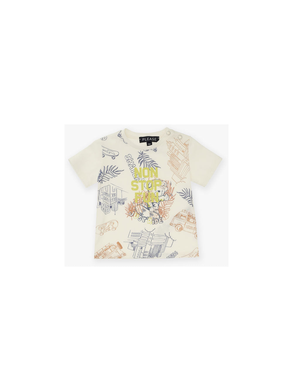 white t-shirt T-SHIRT KHABBAZ