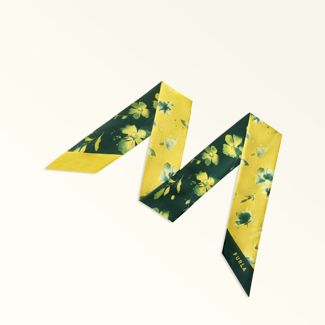 Furla Metropolis Bandeau 6X100 in Yellow - Scarves 